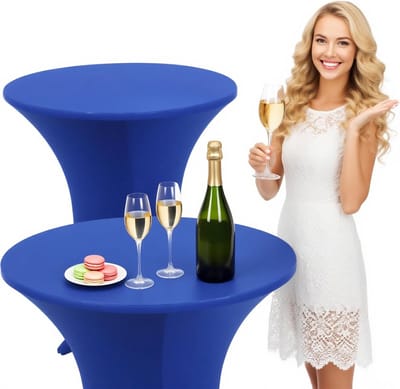 Statafelhoezen - Tafelbekleding - Evenementen Aankleden - Rekbare Tafelhoeken - 76 x 110 cm