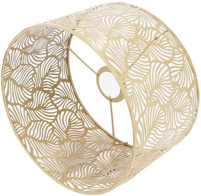 VT Goods - Lampenkap Moderne Eenvoudige Stijl - Uitgehold Design - Goud - Woondecoratie - Geschikt voor E14 E27-lampen - Perfect voor Diverse Lampen