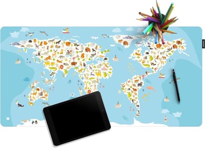 Muismat XXL Kids Motief - Bureaumat 80x40 cm voor Gaming Kantoor
