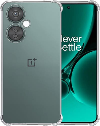 Telefoonhoesje Geschikt voor OnePlus Nord CE 3 Transparant - Shockproof TPU Siliconen Case met Stootrand Doorzichtig - Smartphonica geschikt voor OnePlus Nord CE 3