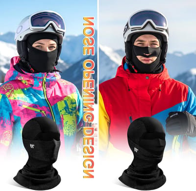 Thermische Balaclava voor Mannen en Vrouwen, Ademend en Winddicht Fleece Gevoerd Ski Masker voor Motorfiets, Ideaal voor Koude Weersomstandigheden en Outdoor Activiteiten