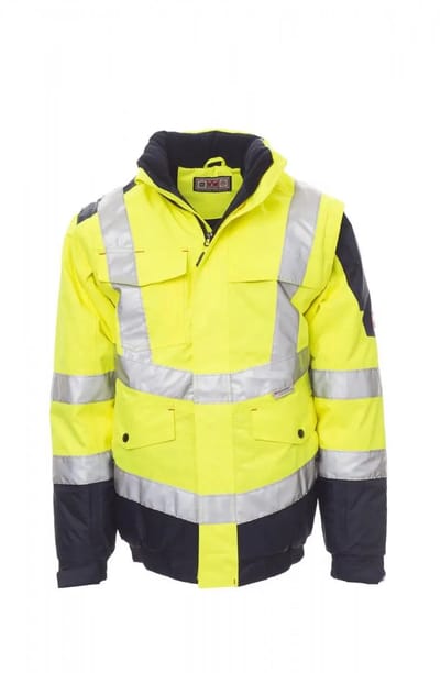 Payper Interstate - fluorescent yellow/navy blue - L