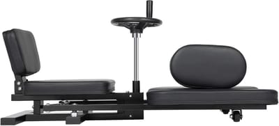 Professionele Beenstretcher - Benentrainer - Trainingsapparatuur - Flexibiliteit trainer - Spagaattrainer - Voor Yoga, Gymnastiek & Thuisfitness - Paardvormig Design met 180° Maximale Rek - Gewrichtsbeschermende Kussens