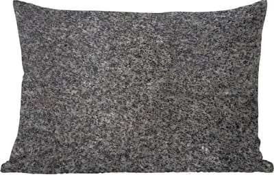Buitenkussens - Tuin - Graniet - Industrieel - Design - Grijs - 50x30 cm