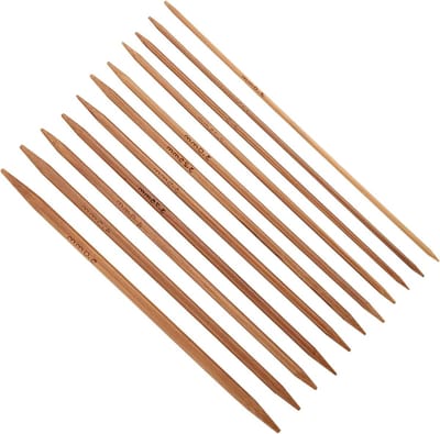 Set van Bamboe Breinaalden 55 Stuks in 11 Maten van 2mm tot 5mm voor Sokken, Handschoenen en Mutsen