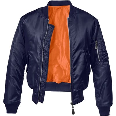 Brandit MA1 Heren Bomberjack - marineblauw - S