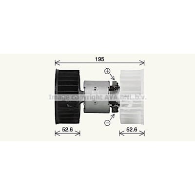 Interieurventilator AVA COOLING BW8610