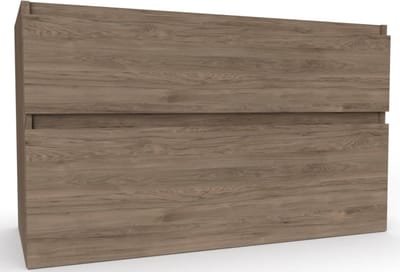 Ben Tendenza Wastafel Onderkast - 100x44.5x60 cm - Bruin - Badkamerkast - Wastafelmeubel met Uitsparing