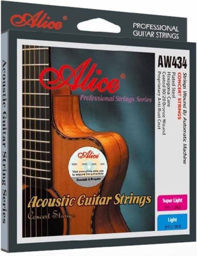 Professionele snaren voor de akoestische gitaar (western gitaar) set .011 Bronze - AW434P-SL