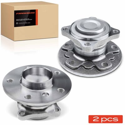 Frankberg 2x Wielnaaf Set Achter voor BMW I3 I01 MINI F55 F56 F57 F54