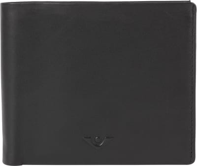 Voi Zachte Tobi Portemonnee Leer 12 cm - Jongens - Horizontaal - schwarz