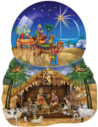 SunsOut legpuzzel ster van Bethlehem - 1000 stukjes puzzel kerst.