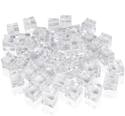Store_9 - Fake Ice Cubes - Kunstmatige Decoratie - Transparant - Vaasvuller - Fotografie Props - Geschikt voor Thuis en Bruiloften