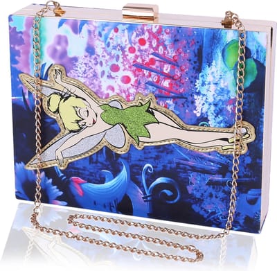 DISNEY Tinker Bell - Kleurrijke clutch tas