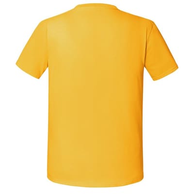 Fruit Of The Loom Mens Ringgesponnen Premium Tshirt (Zonnebloem)