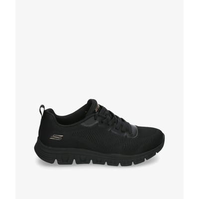 Skechers BOBS B Lite Textiel Dames Zwarte Sneakers
