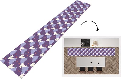Keukenloper - Loper keuken - Patronen - Konijn - Lucht - 300x50 cm - Keukenloper vinyl