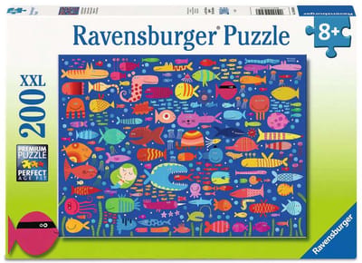 Ravensburger – Funny Fish Friends – Kinderpuzzel – 100 XXL Stukjes