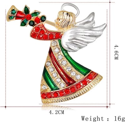 Broche 044 Kerst Engel