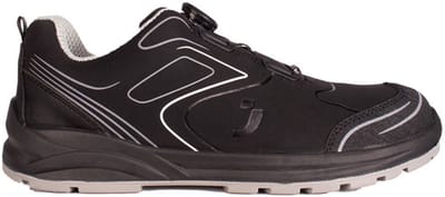 Safety Jogger Cador S3 LAGE Veiligheidsschoen SlipvastSRC-ESD-Waterproof Met Draaisluiting (TLS: TwistLockSystem) Zwart - Maat 35