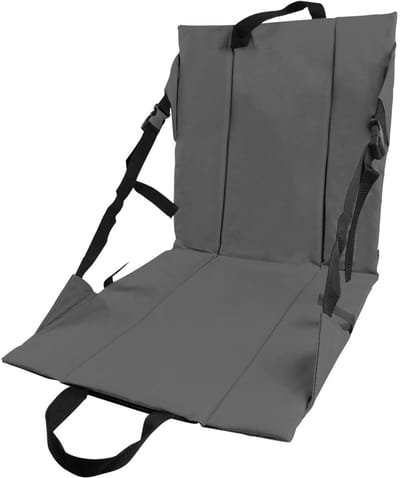 longziming -Stadionstoel - Draagbare Zitkuip - Opvouwbare Campingstoel - Geïntegreerde Lendensteun - Weerbestendig Materiaal - Polyester En Nylon - Lichtgewicht Ontwerp - Comfort Op Harde Ondergronden - 1 Stuk