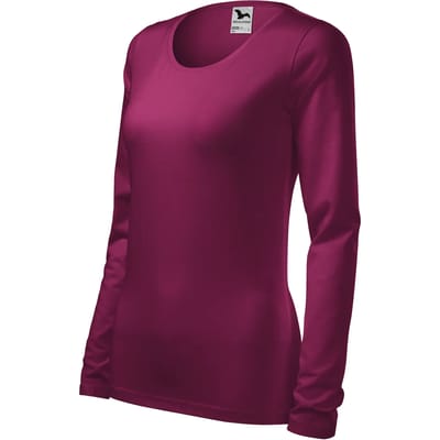 Dames-T-shirt met lange mouwen Malfini Slim 139