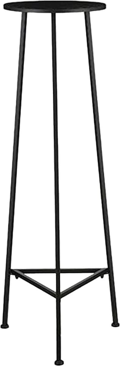 Mica Decorations Jill Plantentafel - 35x35x120 cm - Ijzer - Zwart