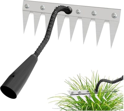 Draadloze Tuin Hark voor Zware Taken - Krachtige Accu Hark voor Efficiënt Tuinonderhoud