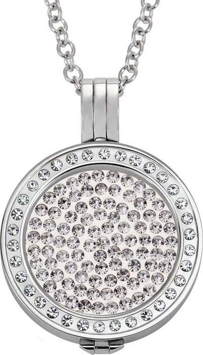 Quiges Munthouder 25mm van Roestvrij Staal met Munt en Ketting - EPRHZ133