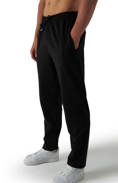 Smith & Solo joggingbroek heren - rechte pijp volwassenen lang - Zwart S