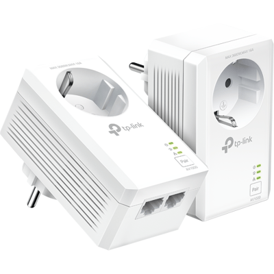 TP-Link TL-PA7027P KIT - Powerline Adapter - Zonder WiFi - Starterskit