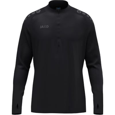 Jako Light Flow Ziptop Kinderen - Zwart | Maat: 128