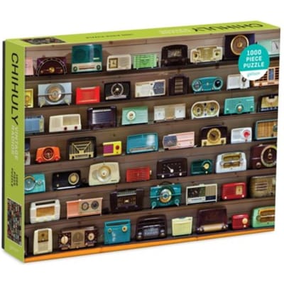 Chihuly Vintage Radios 1000 Piece Puzzle - Galison