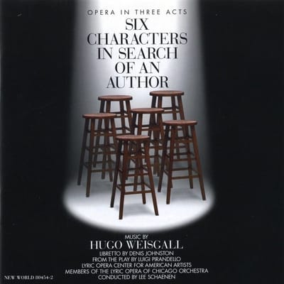 Lyric Opera Center For America - Weisgall: Six Characters in Search of an Author (2 CD)