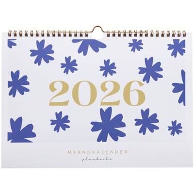 Planbooks - Maandkalender - Familieplanner 2027 - Maandplanner 2027 - Maandkalender 2027 ophangbaar - Maandplanner