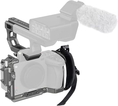 Camera Cage Kit voor Sony FX3/FX30 met XLR Handgreep, HDMI Kabelklem en QR Cold Shoe, Ideaal voor Videoproductie en Fotografie