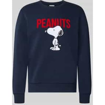 Tom Tailor - Sweatshirt met Snoopy-print - Maat XXL - sky captain blue