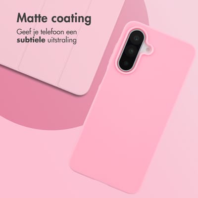 imoshion Hoesje - Geschikt voor Samsung Galaxy A26 - Color Backcover - Bubblegum Pink