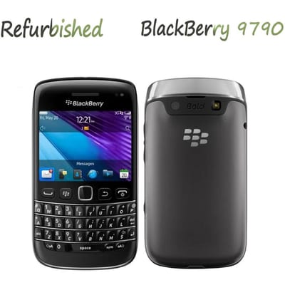 Gereviseerde Blackberry 9790 5MP 3G NETWERK mobiele telefoon simple set zwart