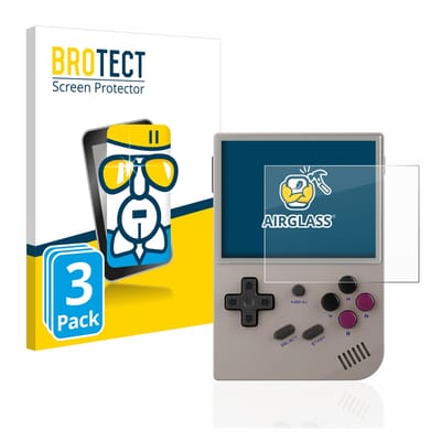 Screenprotector 3 Stuks voor Anbernic RG35XX Beschermglas transparant