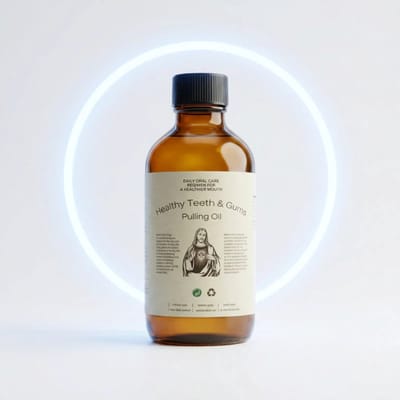 Holymouthwash - Oil Pulling Spoeling – Mondspoeling - Stopt Bloedend Tandvlees & Slechte Adem – Natuurlijk Mond Olie – Alcoholvrij - Pepermunt - 120ml