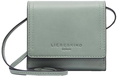 LIEBESKIND BERLIN Leren Portemonnee Sky Sheep Natural Wallet Forest Green Groene