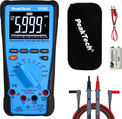 Digitale multimeter 6000 counts – True RMS tot 1000V voor professioneel gebruik