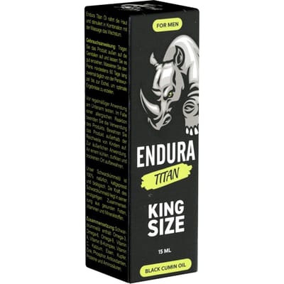 Endura Titan Cumin Oil - King Size - Grotere Erecties