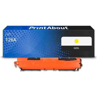 PrintAbout huismerk Toner 126A (CE312A) Geel Geschikt voor HP