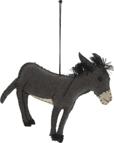 Ezel, vilt 11,5cm