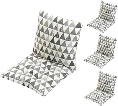 Stoelkussens Set - Zitkussens Binnen Buiten - Comfortabel Zitten - Met Bevestigingsbanden - 45x45cm - A17
