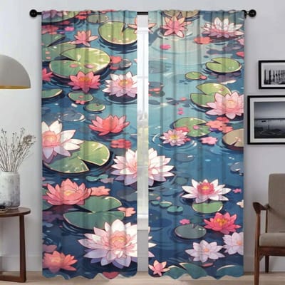 Verduisterende Gordijnen 2 Stuks Zomer Tule voor Slaapkamer Afscheiding Raamgordijn Shades Elegante Kamergordijnen Halloween Decoratie W50xH70cmx2pcs-CL