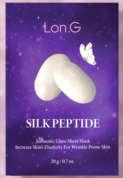 Gezichtsmasker Silk Peptide (voordeelverpakking van 10 stuks) - Gezichtmaskers - Hydraterend & Anti-Rimpel - Glass Skin – Korean Skincare – K-Beauty