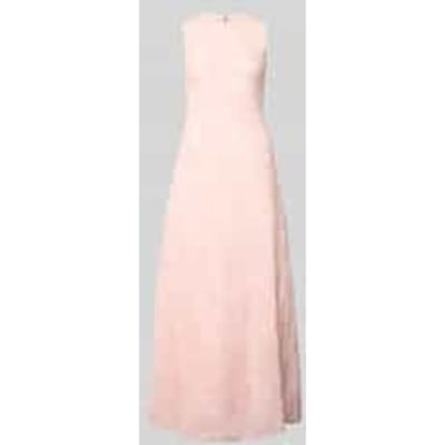Maxi-jurk met florale All-over pailletten